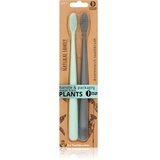 Natural Family CO. twin Pack Bio Toothbrush - Rivermint & Ivory Desert | shoptok.hr