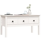  Klubska mizica bela 102x49x55 trdna borovina, (20602449) | Shoptok.si