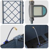  Vrtna saksija 5 pcs Sivi 120 x 120 x 142 cm Plastika | Eponuda.com