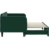  Dnevni krevet na razvlačenje tamnozeleni 80 x 200 cm baršunasti | shoptok.hr