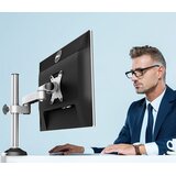 4SMARTS nosilec za monitor ErgoFix H2 - enojni, srebrn | Shoptok.si
