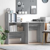 vidaXL Stol Sivi hrast sonoma 131.5 x 50 x 106.5 cm Konstruirano drvo Cijene
