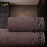 My House Smeđi pamučan ručnik od frotira 70x140 cm Valencia – | shoptok.hr