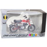 Metalni motor za igru Retro Classic sa svjetlosnim efektima 1:12 - crveni | shoptok.hr