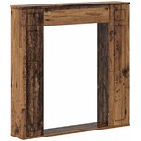  Okvir za kamin Staro drvo 100 x 20 x 100 cm Konstruirano drvo | shoptok.hr
