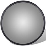 vidaXL Konveksno unutrašnje plastično akrilno ogledalo, crno, 30 cm | shoptok.hr