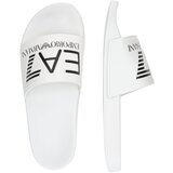 Ea7 Emporio Armani Natikače s potpeticom crna / bijela | shoptok.hr