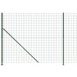  Ograda od žičane mreže s prirubnicom zelena 1,6 x 10 m | shoptok.hr