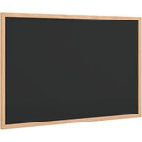  Ploča za pisanje kredom s okvirom od masivnog borovog drva crna 60x40 cm | shoptok.hr