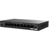 Tenda stikalo Giga 9-port 8x PoE + SFP kovinsko ohišje TEG1110PF-8-120W | Shoptok.si