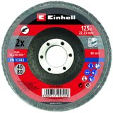 Einhell 2-delni set lamelnih brusnih ploča Ø125mm (1xG40, 1xG80) Cene