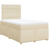  Krevet box spring s madracem krem 120 x 190 cm od tkanine | shoptok.hr