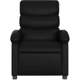  Masažni naslanjač črno umetno usnje, (20923971) | Shoptok.si