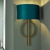  Endon 95218 - Zidna lampa 1xE27/10W/230V plava/mesing | Eponuda.com