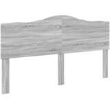  Krevetna konstrukcija s uzglavljem Siva Sonoma 200 x 200 cm | shoptok.hr