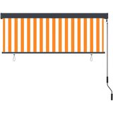  Vanjska roleta 160 x 250 cm bijelo-narančasta | shoptok.hr