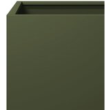  Vrtna sadilica maslinastozelena 30x30x30 cm čelična | shoptok.hr