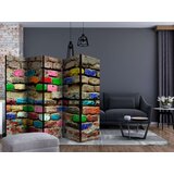  Paravan u 5 dijelova - Colourful Bricks II [Room Dividers] 225x172 | shoptok.hr