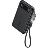 Anker Powerbank 10000 mAh, 22,5W s priloženim USB-C kablom, črn