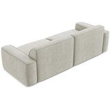 Makamii Kremno bela sedežna garnitura iz šenilje 244 cm Omao – | Shoptok.si