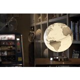 Tecnodidattica globus Metal Chrome, 30 cm, z lučko, angleški | Shoptok.si