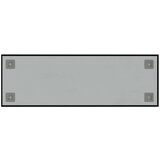 vidaXL Zidna magnetna ploča crna 60x20 cm od kaljenog stakla | shoptok.hr