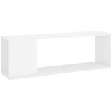 TV ormarić visoki sjaj bijeli 100x24x32 cm konstruirano drvo | shoptok.hr
