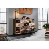 Landscape komoda, rjava, večbarvno, naravne barve, barve akacije | Shoptok.si