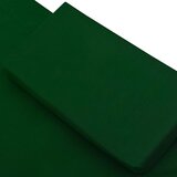 Vanjski ležaj s krovom i jastucima zeleni | shoptok.hr
