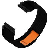 INF Najlonski pašček za uro Garmin Fenix 8/7X Pro/6X5X965 s hitrim sproščanjem Black 20 mm, (21683039) | Shoptok.si