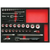 Würth red Line Set Nasadnih Ključeva 1/2''1/4'' U Neoprenu, 57 komada. | ePonuda.com