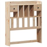  Posteljni okvir brez vzmetnice 90x190 cm trdna borovina, (21527393) | Shoptok.si