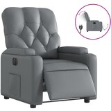  The Living Store Električni naslanjač sivo umetno usnje - Električni Naslanjač, (21501922) | Shoptok.si