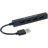 Conceptronic HUBBIES05B 4-Port-USB 2.0-Hub u