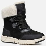 Geox Black Girls Ankle Boots Flexiper B AB - Girls Cene