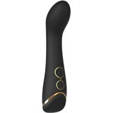 DREAMTOYS Elite Juliette - baterijski, vodootporni vibrator G-točke (crni) | shoptok.hr