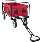  Sklopiva ručna kolica Crvena 94 x 53 x 99 cm Oxford tkanina | shoptok.hr