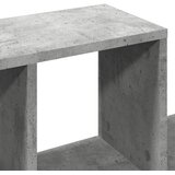  Zidna polica siva boja betona 100 x 20 x 53 cm drvena | Eponuda.ba