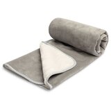 Sensillo Sivi plišani pokrivač 80x100 | shoptok.hr