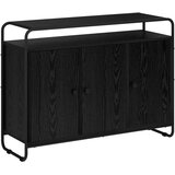  Komoda Crni hrast 102 x 35 x 75 cm Konstruirano drvo - Crni hrast 102 x 35 x 75 cm | shoptok.hr