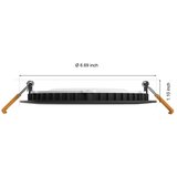 Philips LED/ugradbena stropna svjetiljka 12 W Slim – | shoptok.hr