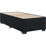  Box spring krevet s madracem crni 90x190 cm baršunasti | shoptok.hr