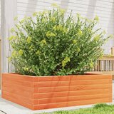 Maison Chic Vrtno cvetlično korito - Cvetlični Lonec voščeno rjavo 70x70x23 cm trdna borovina, (21790160) | Shoptok.si