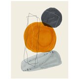 Venture Home poster Stones 70 × 100 cm, bež | shoptok.hr