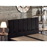 Hanah home bračni krevet ela double black (140 x 190)