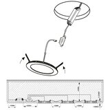 TWEEN LIGHT Eglo 98635 - SET 3x LED kupatilsko svetlo FUEVA, LED/2,8 W/230 V, IP44, hrom | Eponuda.com