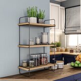 Kalune Design Večnivojska polica v hrastovem dekorju v naravni barvi 40 cm Pulalis – | Shoptok.si