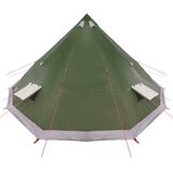 Tipi šator s krovom s pohranom Zelena 560 x 560 x 300 cm taft | shoptok.hr