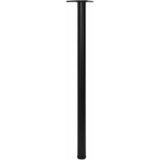 4 Podesive Noge za Stol Crne 1100 mm | shoptok.hr