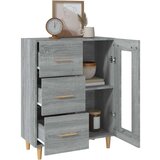  Komoda siva sonoma 69,5x34x90 cm inženirski les, (20654646) | Shoptok.si